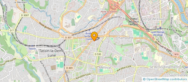 localisation de l'entreprise MONSIEUR ADRIEN COUBLE  TASSIN-LA-DEMI-LUNE