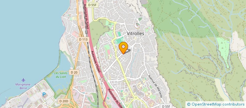 localisation de l'entreprise MONSIEUR ADRIEN COUDRAUD à VITROLLES