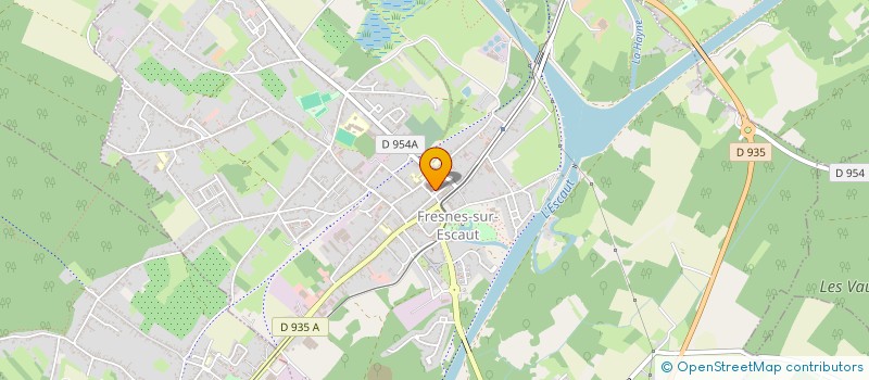 localisation de l'entreprise MONSIEUR ADRIEN COUPEZ  FRESNES-SUR-ESCAUT