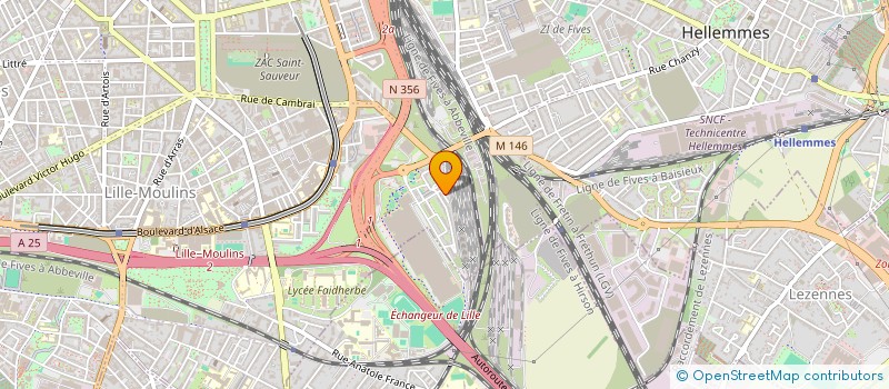 localisation de l'entreprise MONSIEUR ADRIEN COURIER  LILLE