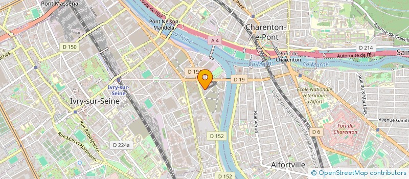 localisation de l'entreprise MONSIEUR ADRIEN COUROUBLE  IVRY-SUR-SEINE