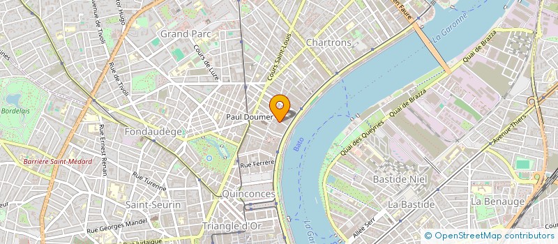 localisation de l'entreprise MONSIEUR ADRIEN COURT  BORDEAUX