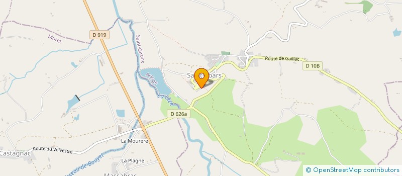localisation de l'entreprise MONSIEUR ADRIEN CRESPO à LEZAT-SUR-LEZE