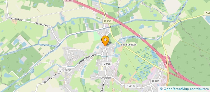 localisation de l'entreprise MONSIEUR ADRIEN CRIME  HASNON