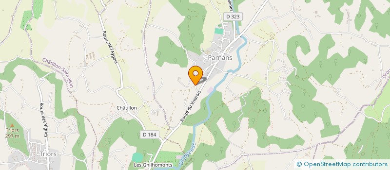 localisation de l'entreprise MONSIEUR ADRIEN CROUIGNEAU  PARNANS