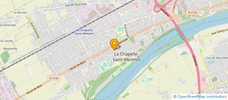 localisation de l'entreprise MONSIEUR ADRIEN CRUZ à LA CHAPELLE-SAINT-MESMIN