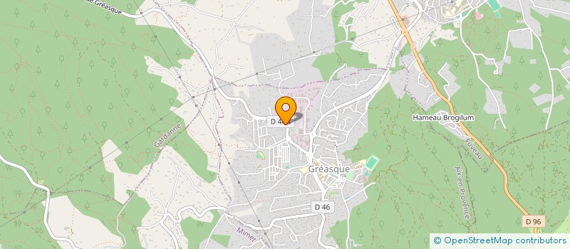 localisation de l'entreprise MONSIEUR ADRIEN DA LUZ  GREASQUE