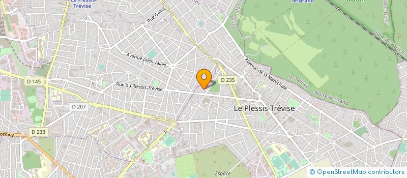 localisation de l'entreprise MONSIEUR ADRIEN DA MOTA à LE PLESSIS-TREVISE