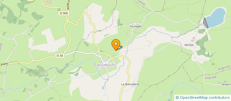 localisation de l'entreprise MONSIEUR ADRIEN DAGNEAU à CASSUEJOULS