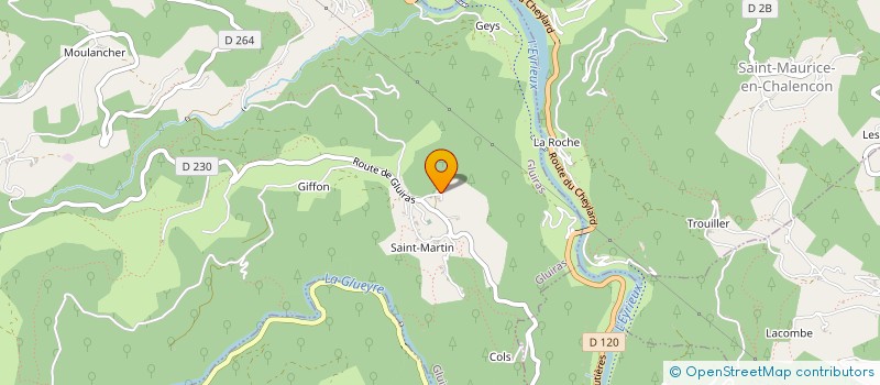 localisation de l'entreprise MONSIEUR ADRIEN DALLARD  MARCOLS-LES-EAUX