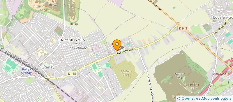 localisation de l'entreprise MONSIEUR ADRIEN DANTIN  LOOS-EN-GOHELLE