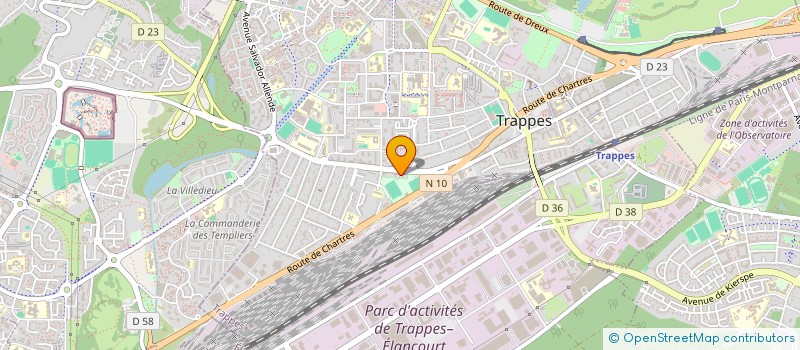 localisation de l'entreprise MONSIEUR ADRIEN DARTY à TRAPPES