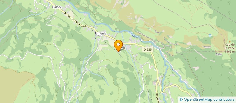 localisation de l'entreprise MONSIEUR ADRIEN DASSIBAT  CAMPAN