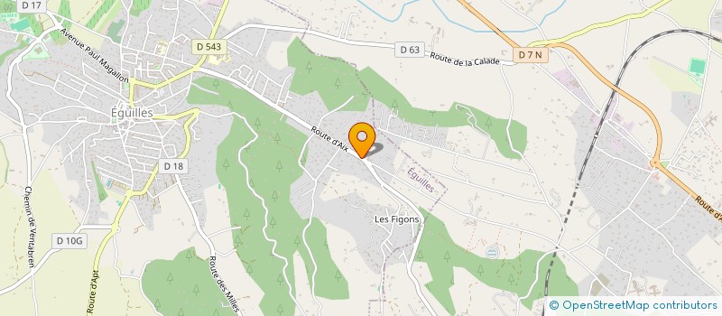 localisation de l'entreprise MONSIEUR ADRIEN DAUNAY  EGUILLES