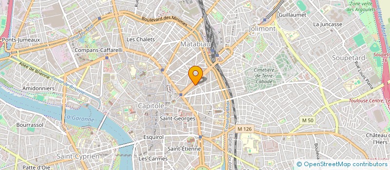 localisation de l'entreprise MONSIEUR ADRIEN DE BRAQUILANGES à TOULOUSE