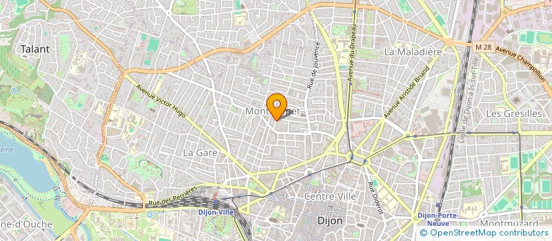 localisation de l'entreprise MONSIEUR ADRIEN DE SOUSA PIRES à DIJON