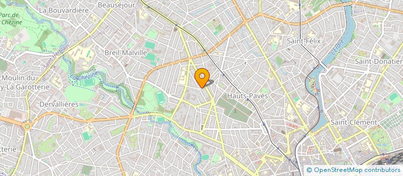 localisation de l'entreprise MONSIEUR ADRIEN DE WIDERSPACH-THOR  NANTES