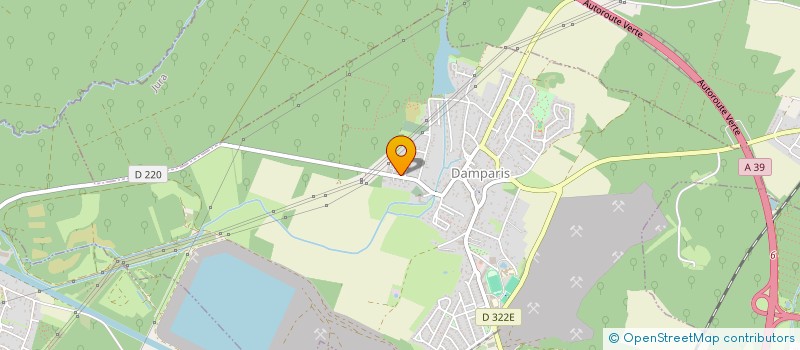 localisation de l'entreprise MONSIEUR ADRIEN DECOMBE  TAVAUX