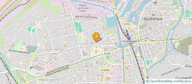 localisation de l'entreprise MONSIEUR ADRIEN DECONINCK  DUNKERQUE