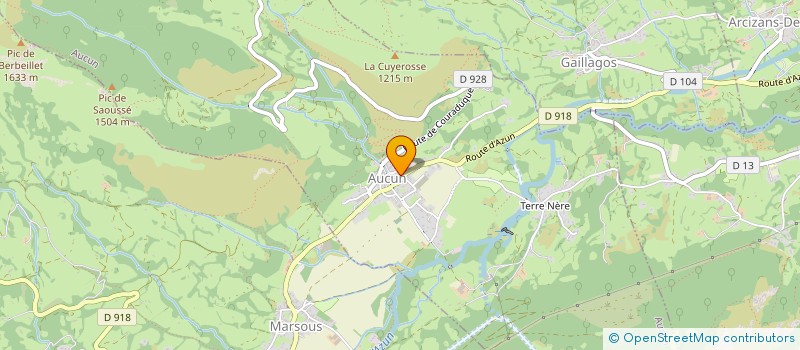 localisation de l'entreprise MONSIEUR ADRIEN DEFRENET  AUCUN