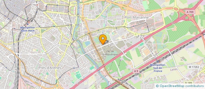 localisation de l'entreprise MONSIEUR ADRIEN DEHAIS à MONTPELLIER