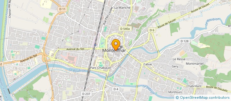 localisation de l'entreprise MONSIEUR ADRIEN DEHAUT GUENOT  MONTELIMAR