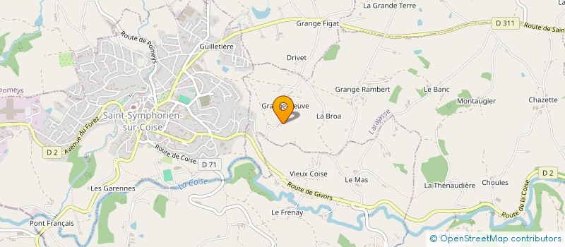 localisation de l'entreprise MONSIEUR ADRIEN DELOBRE à LARAJASSE