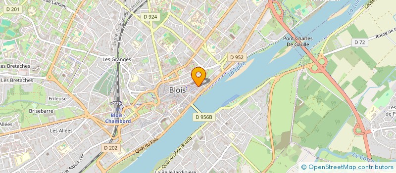 localisation de l'entreprise MONSIEUR ADRIEN DELOINCE  BLOIS