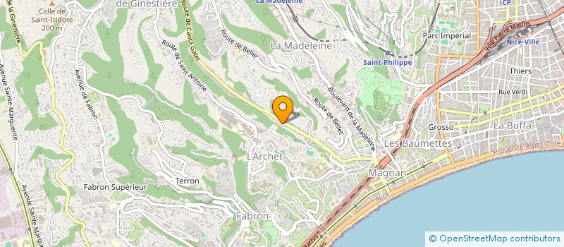 localisation de l'entreprise MONSIEUR ADRIEN DELOOSE à NICE