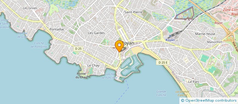 localisation de l'entreprise MONSIEUR ADRIEN DELPEYRAT  ROYAN