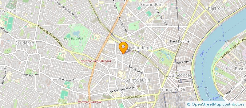 localisation de l'entreprise MONSIEUR ADRIEN DEMARET  BORDEAUX