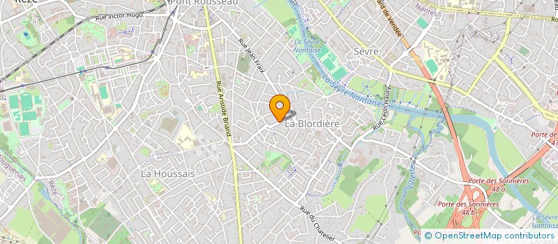 localisation de l'entreprise MONSIEUR ADRIEN DERACHE  REZE