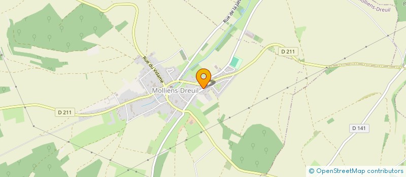 localisation de l'entreprise MONSIEUR ADRIEN DEROLETZ  MOLLIENS-DREUIL