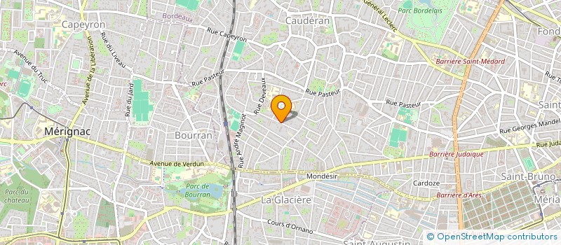 localisation de l'entreprise MONSIEUR ADRIEN DESCAT  BORDEAUX