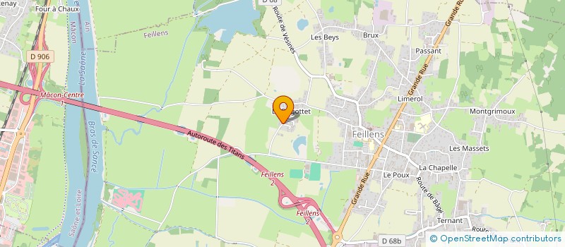 localisation de l'entreprise MONSIEUR ADRIEN DESNOYER à FEILLENS