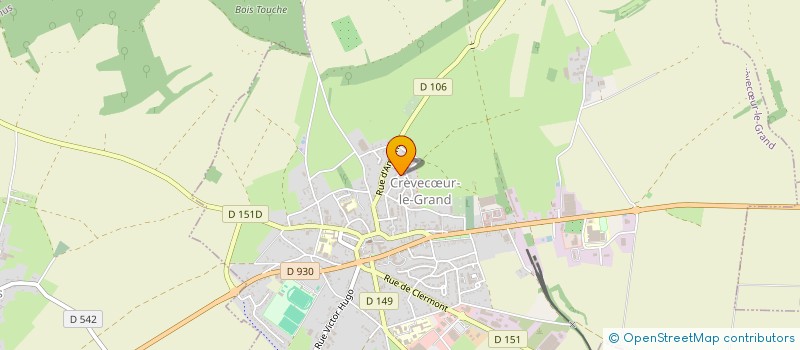 localisation de l'entreprise MONSIEUR ADRIEN DESPATY  CREVECUR-LE-GRAND