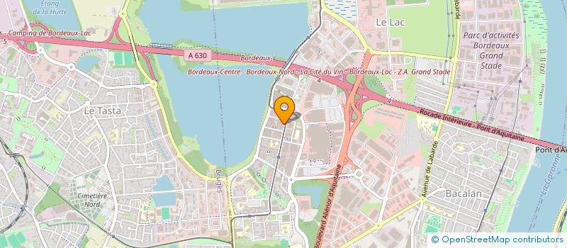 localisation de l'entreprise MONSIEUR ADRIEN DESPUJOL  BORDEAUX