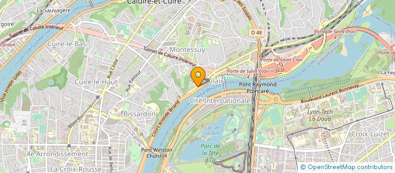 localisation de l'entreprise MONSIEUR ADRIEN DESRUES  CALUIRE-ET-CUIRE