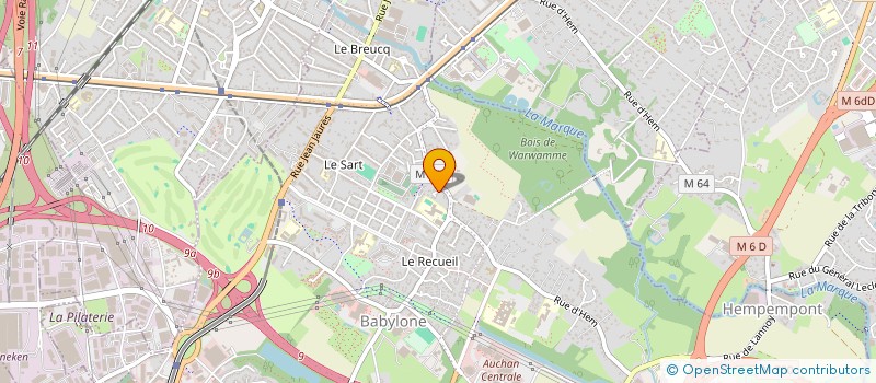 localisation de l'entreprise MONSIEUR ADRIEN DETKA  VILLENEUVE-D'ASCQ