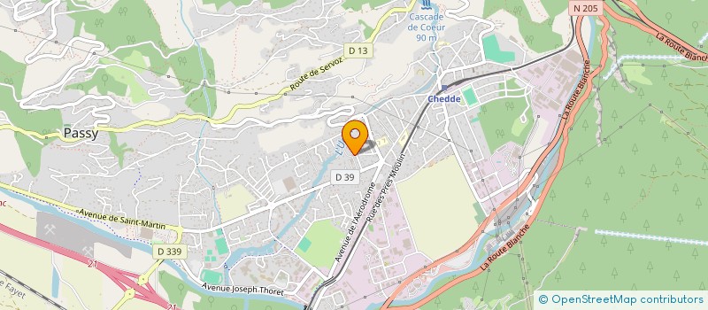 localisation de l'entreprise MONSIEUR ADRIEN DEVOITINNE  PASSY