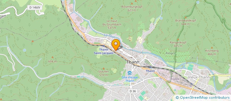 localisation de l'entreprise MONSIEUR ADRIEN DI SANCARLO  THANN