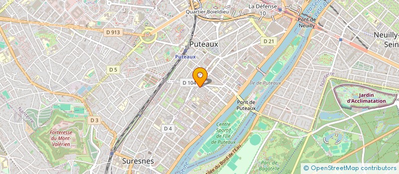 localisation de l'entreprise MONSIEUR ADRIEN DIART  PUTEAUX