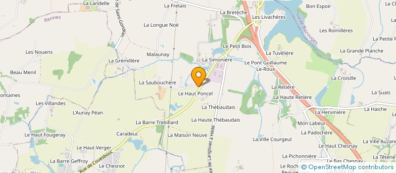 localisation de l'entreprise MONSIEUR ADRIEN DIAS  SAINT-SYMPHORIEN