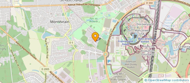 localisation de l'entreprise MONSIEUR ADRIEN DIDIER  MONTRY