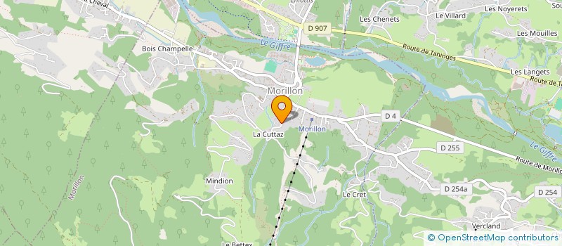 localisation de l'entreprise MONSIEUR ADRIEN DIDIER  MORILLON