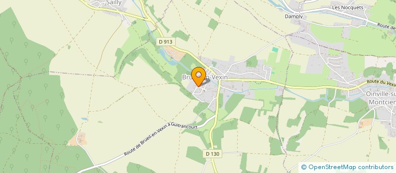 localisation de l'entreprise MONSIEUR ADRIEN DIGAIRE  OINVILLE-SUR-MONTCIENT