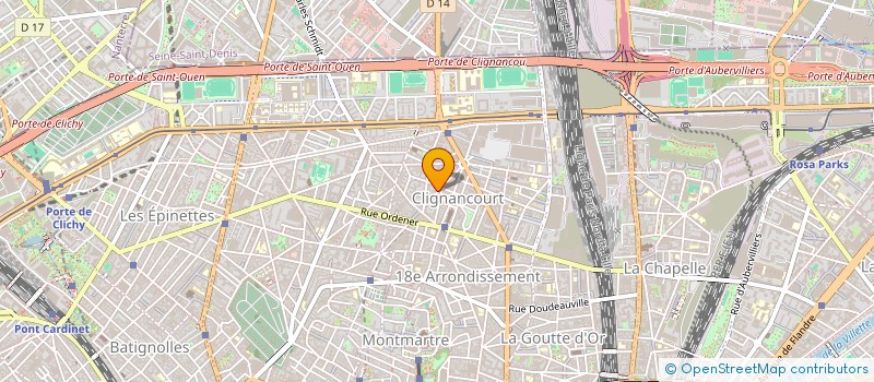 localisation de l'entreprise MONSIEUR ADRIEN DJERAOUANE  PARIS