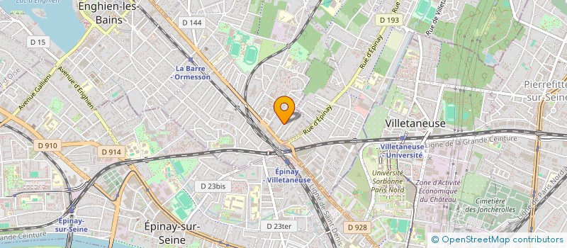 localisation de l'entreprise MONSIEUR ADRIEN DOMINGOS  DEUIL-LA-BARRE