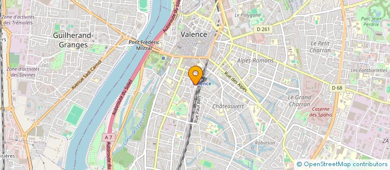 localisation de l'entreprise MONSIEUR ADRIEN DOOMUN  ETOILE-SUR-RHONE