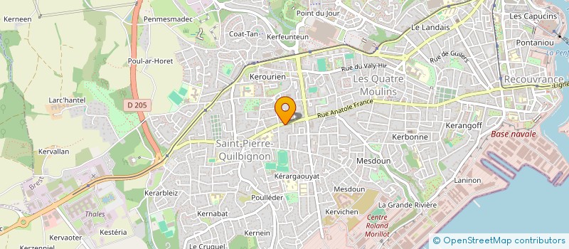 localisation de l'entreprise MONSIEUR ADRIEN DOREY à BREST